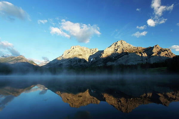 Wedge Pond, Kananaskis Country, Alberta, Rocky Mountains, Canada, North America
