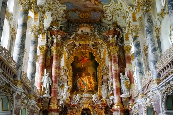 Framed Print : The Weiskirche (White Church), UNESCO World Heritage Site, near Fussen, Bavaria, Germany, Europe Framed Print : The Weiskirche (White Church), UNESCO World Heritage Site, near Fussen, Bavaria, Germany, Europe