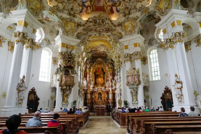 Framed Print : The Weiskirche (White Church), UNESCO World Heritage Site, near Fussen, Bavaria, Germany, Europe Framed Print : The Weiskirche (White Church), UNESCO World Heritage Site, near Fussen, Bavaria, Germany, Europe