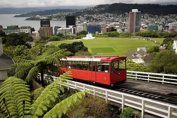 Wellington Cable Car, Wellington, North Island, New Zealand, Pacific