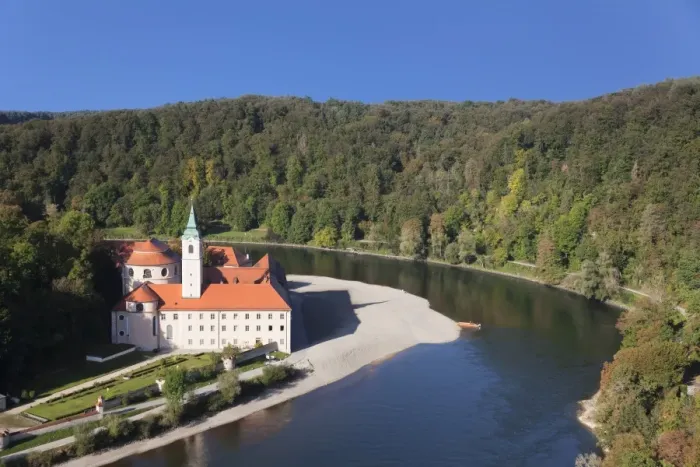 Framed Print : Weltenburg Monastery, Danube River, near Kelheim, Bavaria, Germany, Europe Framed Print : Weltenburg Monastery, Danube River, near Kelheim, Bavaria, Germany, Europe