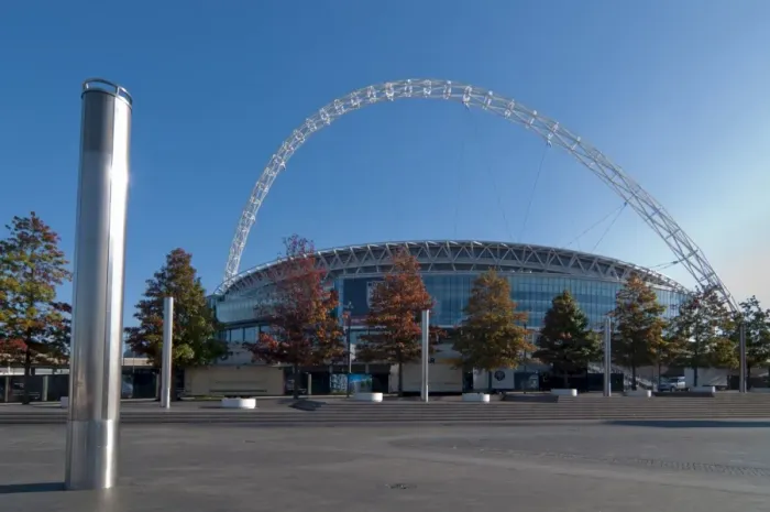 Framed Print : Wembley Stadium 2010, London, England, United Kingdom, Europe Framed Print : Wembley Stadium 2010, London, England, United Kingdom, Europe