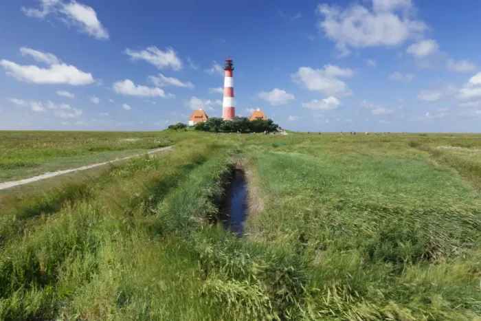 Framed Print : Westerheversand Lighthouse, Westerhever, Eiderstedt Peninsula, Schleswig Holstein, Germany, Europe Framed Print : Westerheversand Lighthouse, Westerhever, Eiderstedt Peninsula, Schleswig Holstein, Germany, Europe