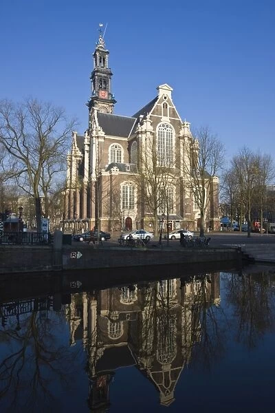 Westerkerk Church, built in 1631, Amsterdam, Netherlands, Europe