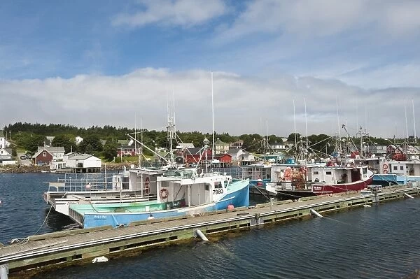 Westport village, Brier Island, Nova Scotia, Canada, North America