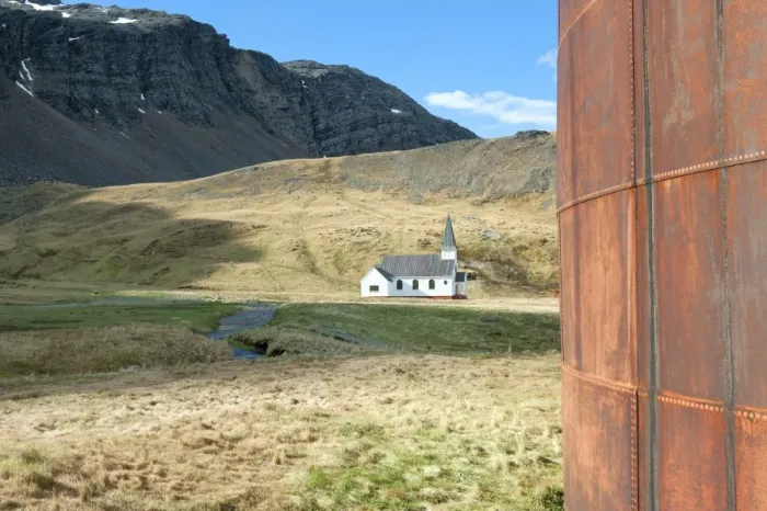 Framed Print : Whalers Church, Former Grytviken Whaling Station, South Georgia, Polar Regions Framed Print : Whalers Church, Former Grytviken Whaling Station, South Georgia, Polar Regions