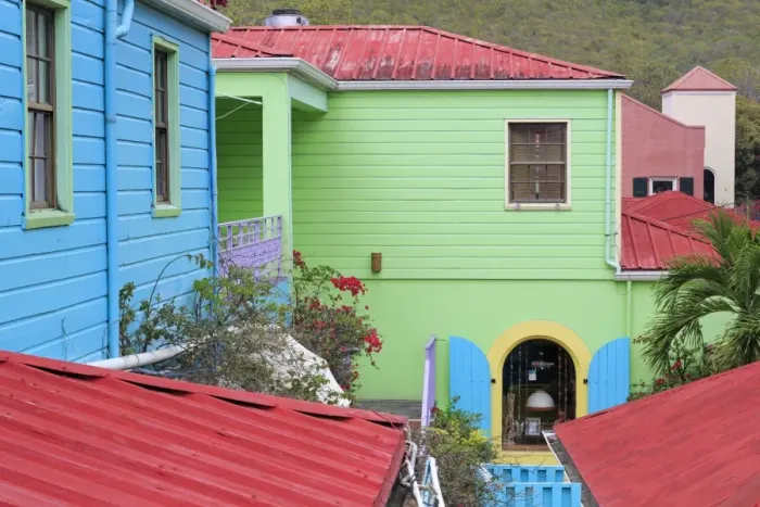 Framed Print : Wharfside Village in Cruz Bay, St. John, United States Virgin Islands, West Indies, Caribbean, Central America Framed Print : Wharfside Village in Cruz Bay, St. John, United States Virgin Islands, West Indies, Caribbean, Central America