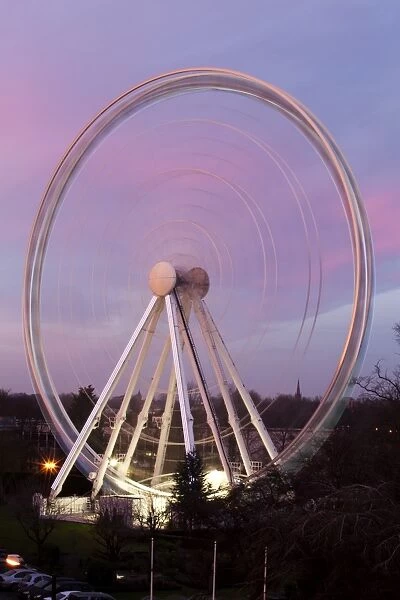 The Wheel of York at sunset, York, Yorkshire, England, United Kingdom, Europe