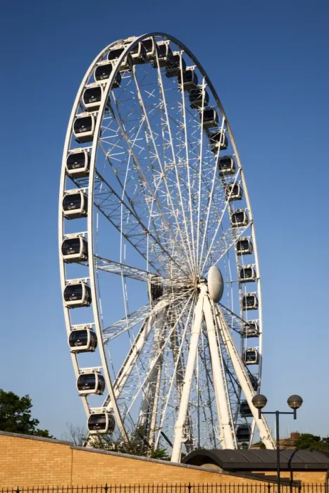 Framed Print : The Wheel of York, York, North Yorkshire, Yorkshire, England, United Kingdom, Europe