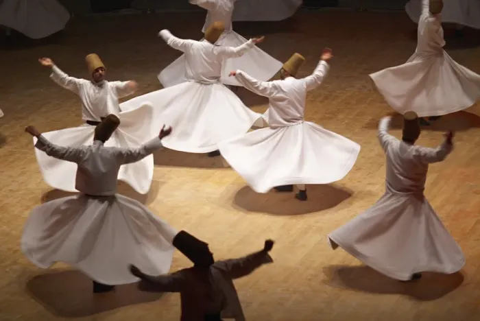 Framed Print : Whirling Dervishes at the Dervishes Festival, Konya, Central Anatolia, Turkey, Asia Minor, Eurasia