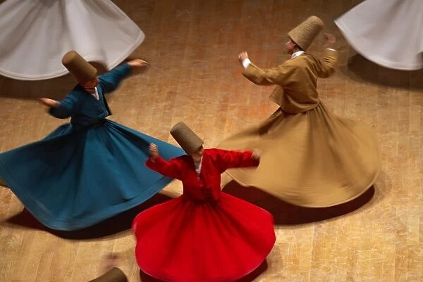 Whirling Dervishes at the Dervishes Festival, Konya, Central Anatolia, Turkey, Asia Minor, Eurasia