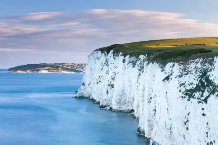 Framed Print : White Chalk cliffs near Old Harry Rocks, Jurassic Coast, UNESCO World Heritage Site Framed Print : White Chalk cliffs near Old Harry Rocks, Jurassic Coast, UNESCO World Heritage Site