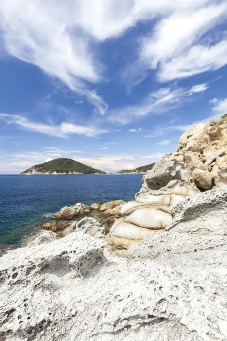 Framed Print : White cliffs, Gulf of Procchio, Marciana, Elba Island, Livorno Province, Tuscany Framed Print : White cliffs, Gulf of Procchio, Marciana, Elba Island, Livorno Province, Tuscany
