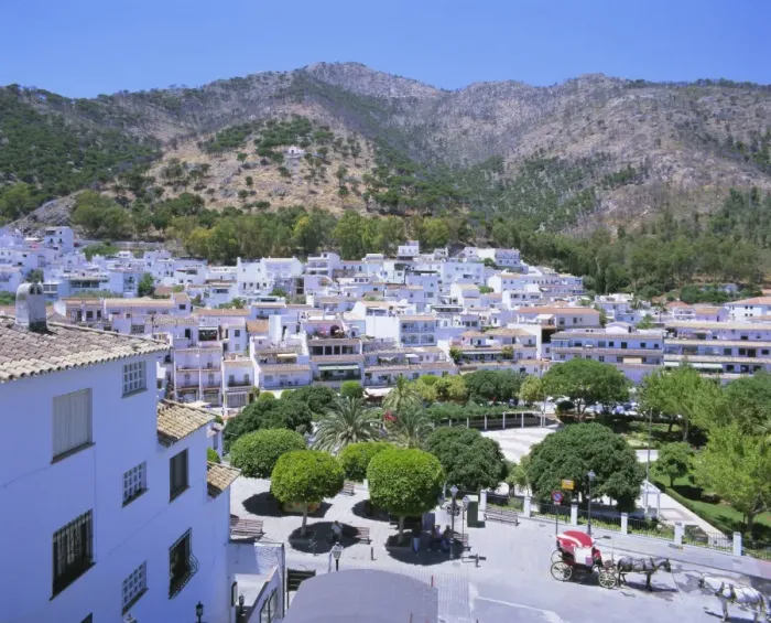 Framed Print : The white hill village of Mijas Framed Print : The white hill village of Mijas