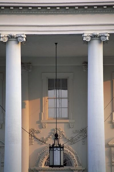 Detail of the White House, Washington D