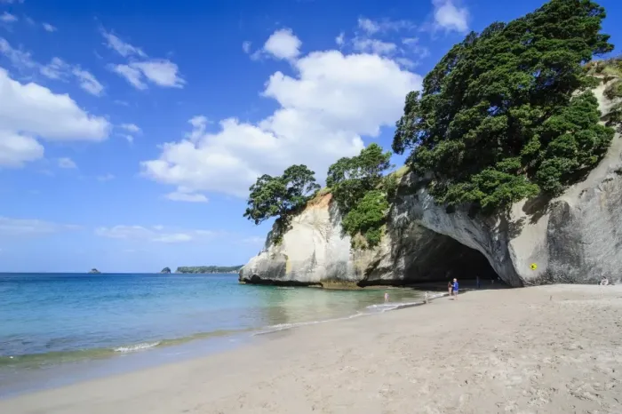 Framed Print : White sand beach on Cathedral Cove, Coromandel, North Island, New Zealand, Pacific Framed Print : White sand beach on Cathedral Cove, Coromandel, North Island, New Zealand, Pacific