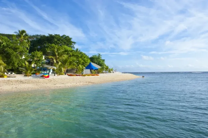 Framed Print : White sand beach at Hideaway Island near Port Vila, Island of Efate, Vanuatu, South Pacific, Pacific Framed Print : White sand beach at Hideaway Island near Port Vila, Island of Efate, Vanuatu, South Pacific, Pacific