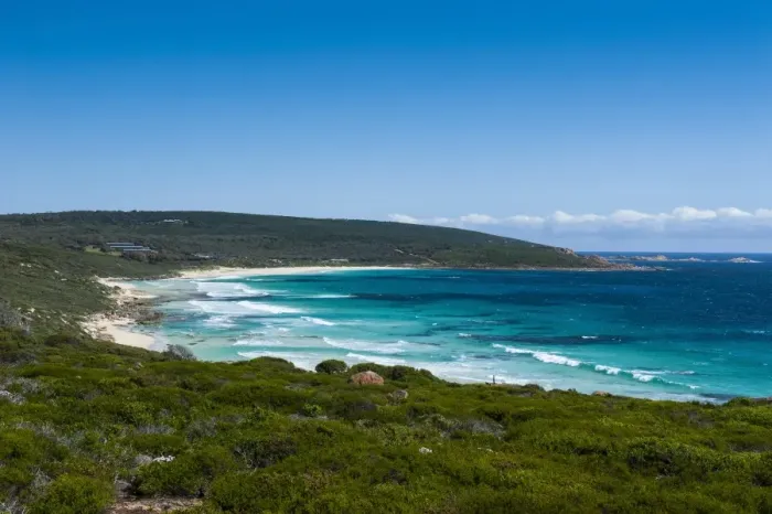 Framed Print : White sand beach and turquoise water near Margaret River, Western Australia, Australia, Pacific Framed Print : White sand beach and turquoise water near Margaret River, Western Australia, Australia, Pacific