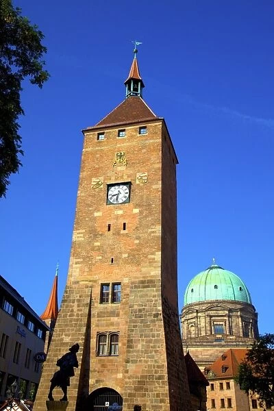 The White Tower, Nuremberg, Bavaria, Germany, Europe