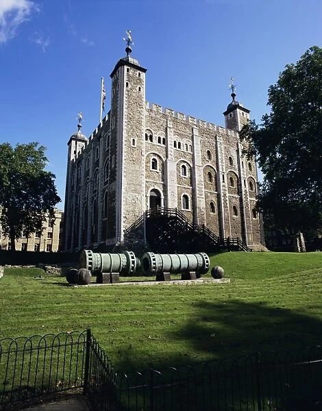 The White Tower, Tower of London, UNESCO World Heritage Site, London, England