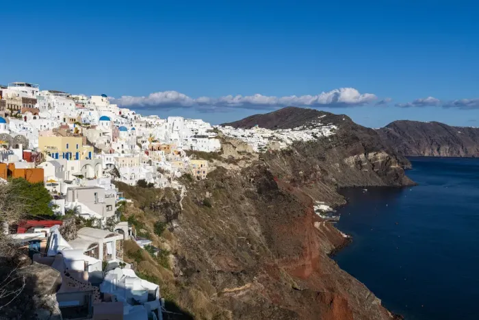 Framed Print : Whitewashed architecture, Oia, Santorini, Cyclades, Greek Islands, Greece, Europe Framed Print : Whitewashed architecture, Oia, Santorini, Cyclades, Greek Islands, Greece, Europe