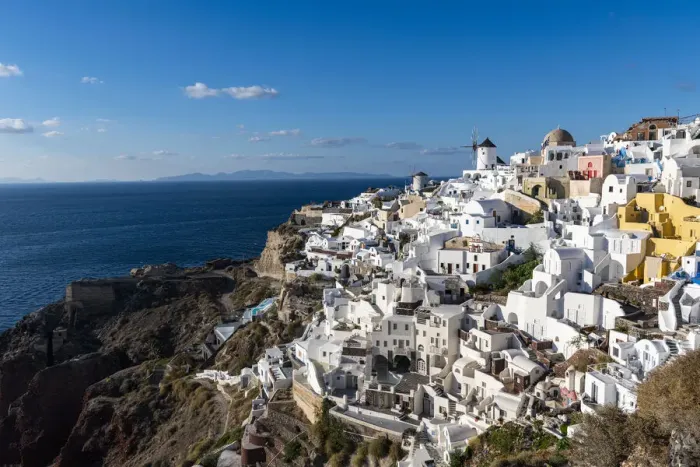Framed Print : Whitewashed architecture, Oia, Santorini, Cyclades, Greek Islands, Greece, Europe Framed Print : Whitewashed architecture, Oia, Santorini, Cyclades, Greek Islands, Greece, Europe