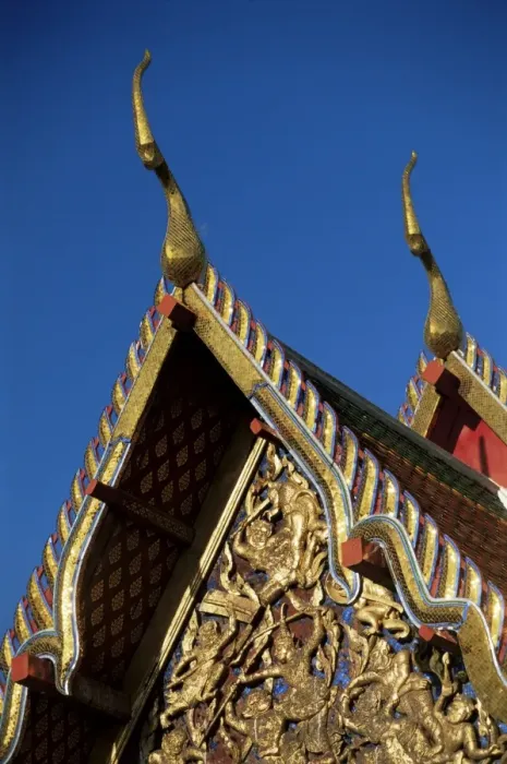 Framed Print : Wihan roof detail Framed Print : Wihan roof detail