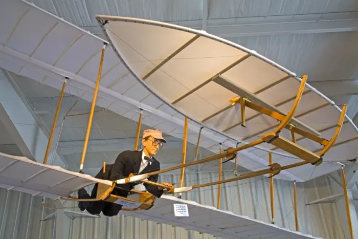 Framed Print : Wilbur Wright Plane Framed Print : Wilbur Wright Plane