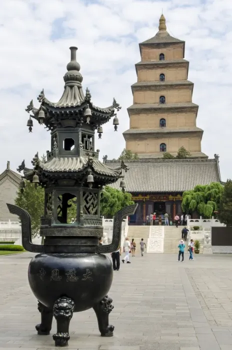 Framed Print : Wild Goose Pagoda (Giant Wild Goose Pagoda), UNESCO World Heritage Site, Xian, Shaanxi, China, Asia Framed Print : Wild Goose Pagoda (Giant Wild Goose Pagoda), UNESCO World Heritage Site, Xian, Shaanxi, China, Asia