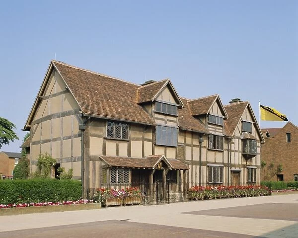 William Shakespeares birthplace, Stratford-upon-Avon, Warwickshire