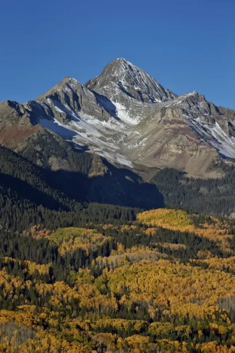 Framed Print : Wilson Peak in the fall, San Juan National Forest, Colorado, USA Framed Print : Wilson Peak in the fall, San Juan National Forest, Colorado, USA