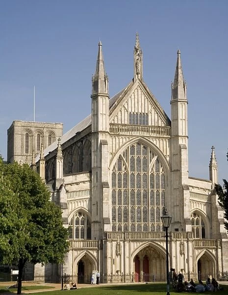 Winchester cathedral, Hampshire, England, United Kingdom, Europe