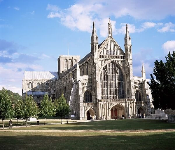 Winchester Cathedral, Winchester, Hampshire, England, United Kingdom, Europe