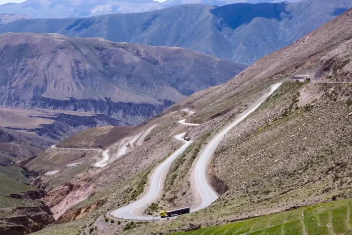 Framed Print : Winding road, Pumamarca region, Argentina, South America Framed Print : Winding road, Pumamarca region, Argentina, South America