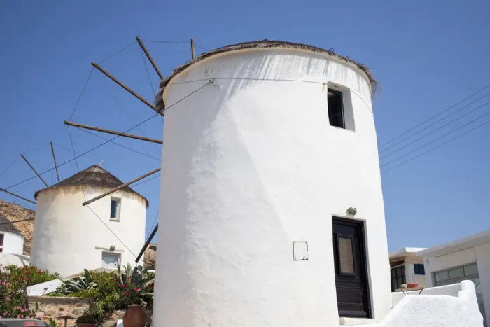 Framed Print : Windmill in Chora Serifos, Cyclades, Greek Islands, Greece, Europe Framed Print : Windmill in Chora Serifos, Cyclades, Greek Islands, Greece, Europe
