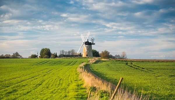 Windmill in Great Haseley in Oxfordshire, England, United Kingdom, Europe