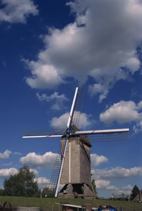 Framed Print : Windmill at Lille, Nord Pas de Calais, France, Europe Framed Print : Windmill at Lille, Nord Pas de Calais, France, Europe