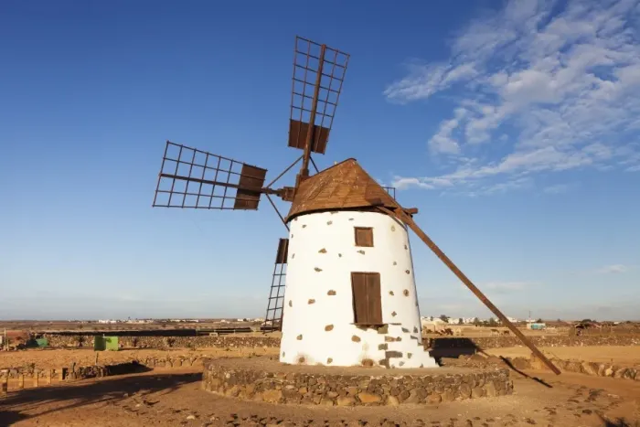 Framed Print : Windmill near El Cotillo, Fuerteventura, Canary Islands, Spain, Atlantic, Europe Framed Print : Windmill near El Cotillo, Fuerteventura, Canary Islands, Spain, Atlantic, Europe