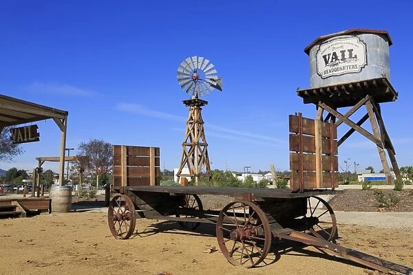 Windmill, Vail Headquarters Heritage Park, Temecula, California, United States of America