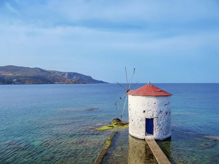 Framed Print : Windmill on the water, elevated view, Agia Marina, Leros Island, Dodecanese, Greek Islands, Greece, Europe Framed Print : Windmill on the water, elevated view, Agia Marina, Leros Island, Dodecanese, Greek Islands, Greece, Europe