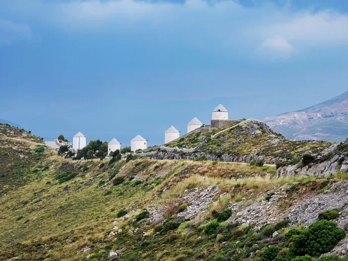 Framed Print : Windmills of Pandeli, Leros Island, Dodecanese, Greek Islands, Greece, Europe Framed Print : Windmills of Pandeli, Leros Island, Dodecanese, Greek Islands, Greece, Europe