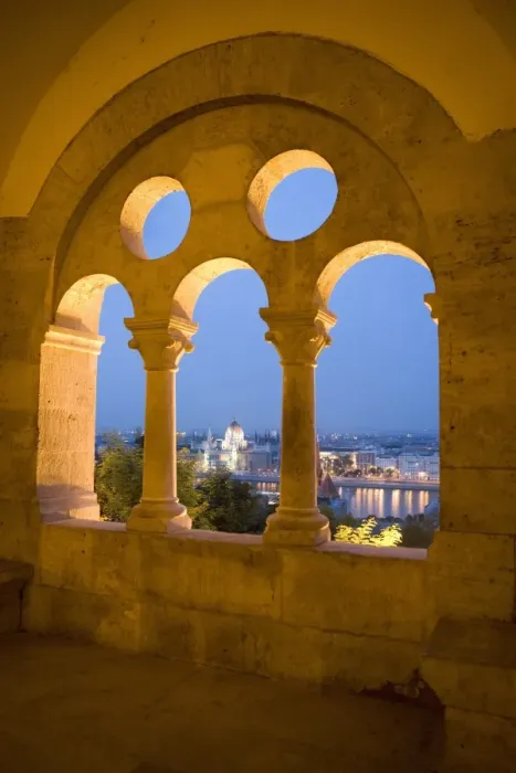 Framed Print : Window, Fishermans Bastion Framed Print : Window, Fishermans Bastion