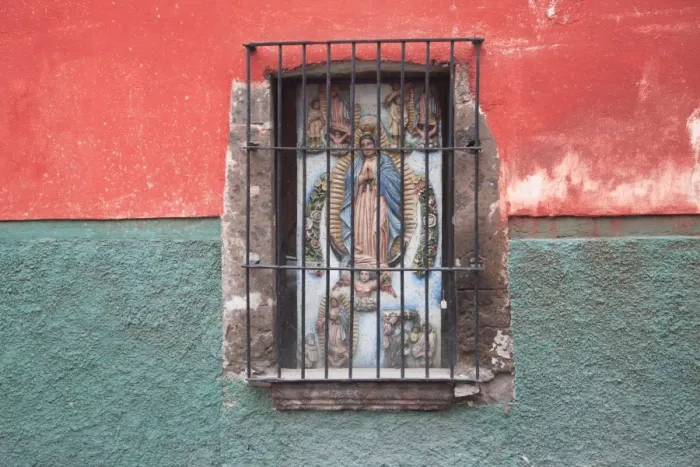 Framed Print : Window, San Miguel de Allende, Mexico, North America Framed Print : Window, San Miguel de Allende, Mexico, North America