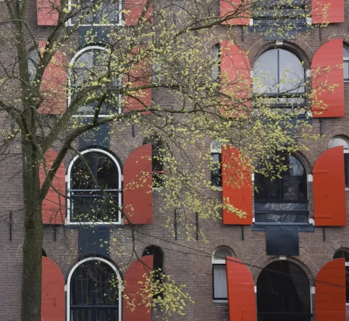 Framed Print : Window shutters on an old canal warehouse, Amsterdam, Netherlands, Europe Framed Print : Window shutters on an old canal warehouse, Amsterdam, Netherlands, Europe