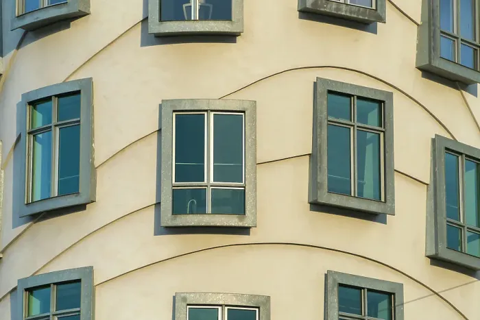 Framed Print : Detail of windows of Dancing House (Fred and Ginger), Prague, Bohemia, Czech Republic (Czechia), Europe Framed Print : Detail of windows of Dancing House (Fred and Ginger), Prague, Bohemia, Czech Republic (Czechia), Europe