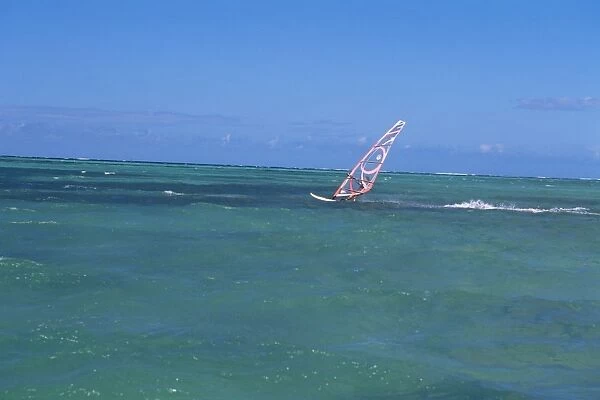 Windsurfer at Pigeon Point