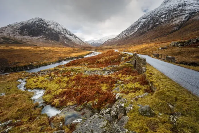 Framed Print : Winter in Glen Etive, the Highlands Region, Scotland, United Kingdom, Europe Framed Print : Winter in Glen Etive, the Highlands Region, Scotland, United Kingdom, Europe
