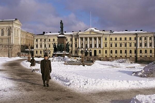 Winter, Helsinki, Finland, Scandinavia, Europe