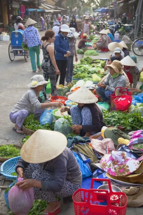 Framed Print : Women selling vegetables at market, Hoi An, Quang Nam, Vietnam, Indochina, Southeast Asia, Asia Framed Print : Women selling vegetables at market, Hoi An, Quang Nam, Vietnam, Indochina, Southeast Asia, Asia
