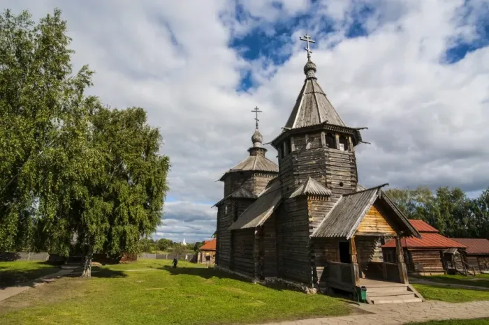 Framed Print : Wooden church in the Museum of Wooden Architecture, Suzdal, Golden Ring, Russia, Europe Framed Print : Wooden church in the Museum of Wooden Architecture, Suzdal, Golden Ring, Russia, Europe